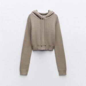 Zara knit cropped sweater